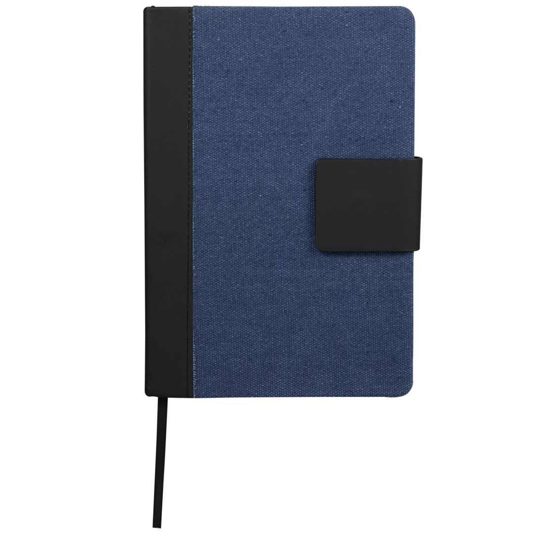 5.5 X 8.5 fsc® recycled canvas bound notebook Beige miniatura 15