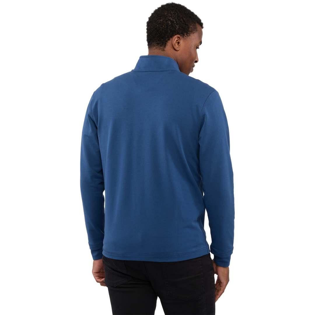 Lyon eco stretch knit full zip - mens Blue miniatura 3