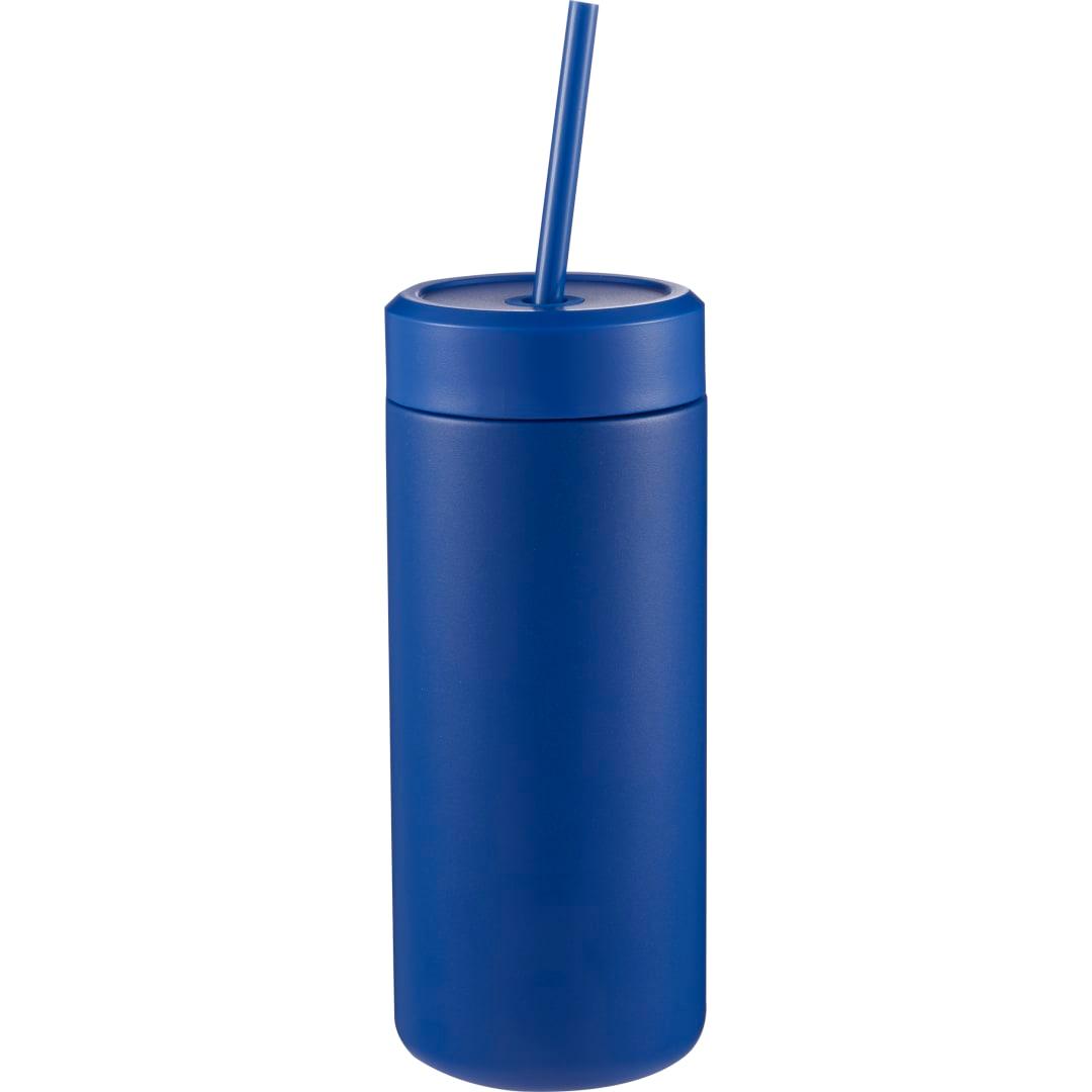 Sol tonal straw tumbler 20oz Grey miniatura 7