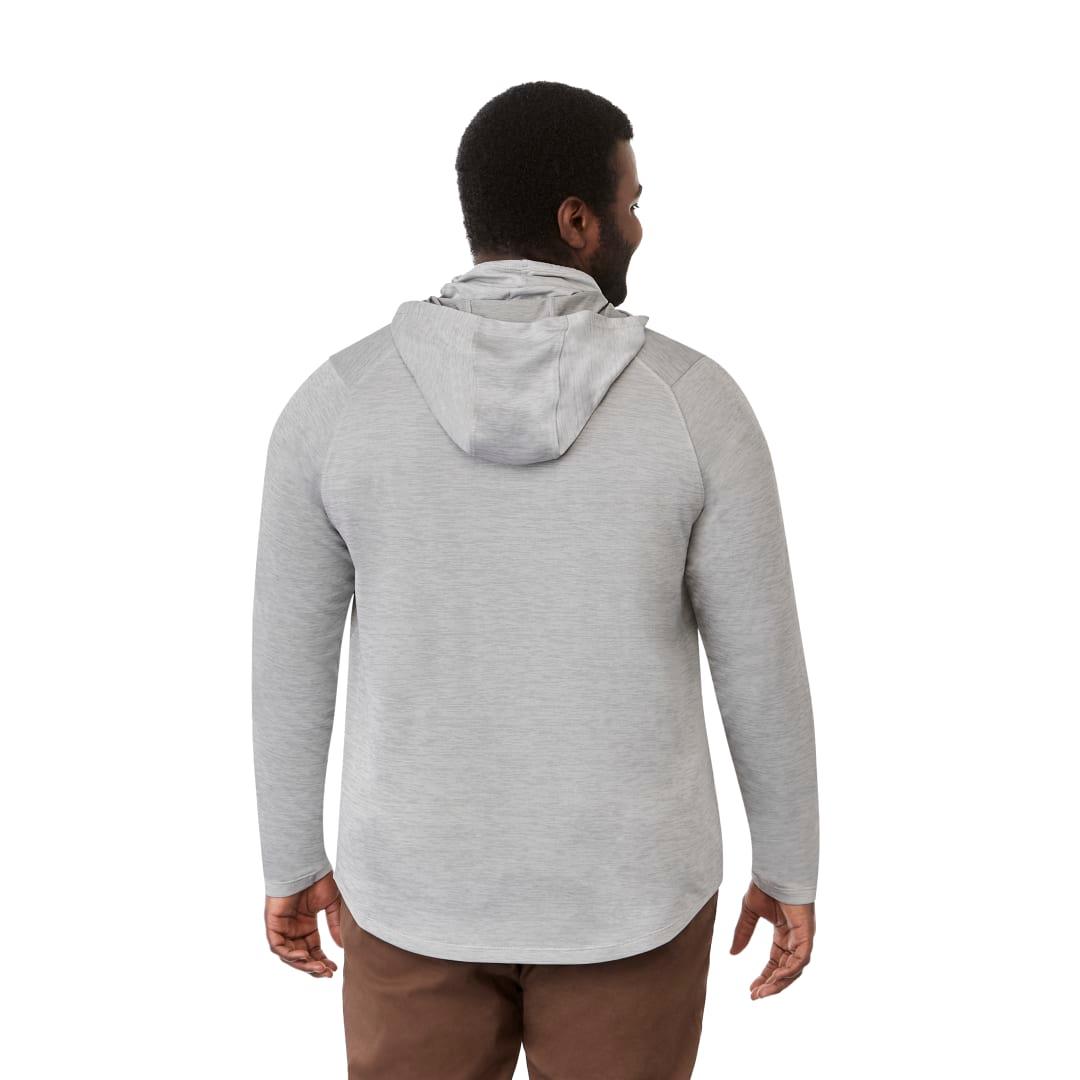 Mens sira eco knit hoody Blue miniatura 14