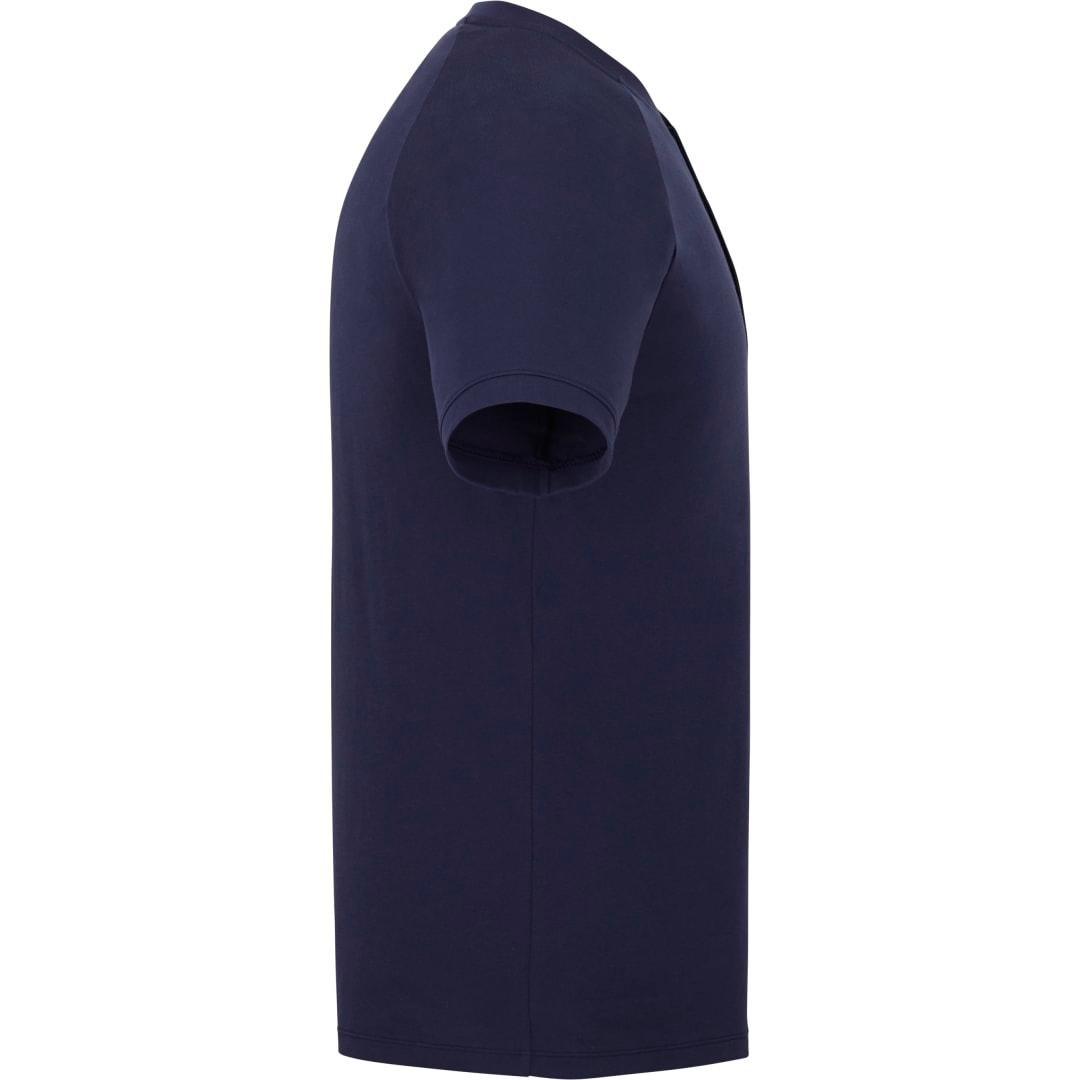 Mens somoto eco short sleeve henley Navy Blue miniatura 6