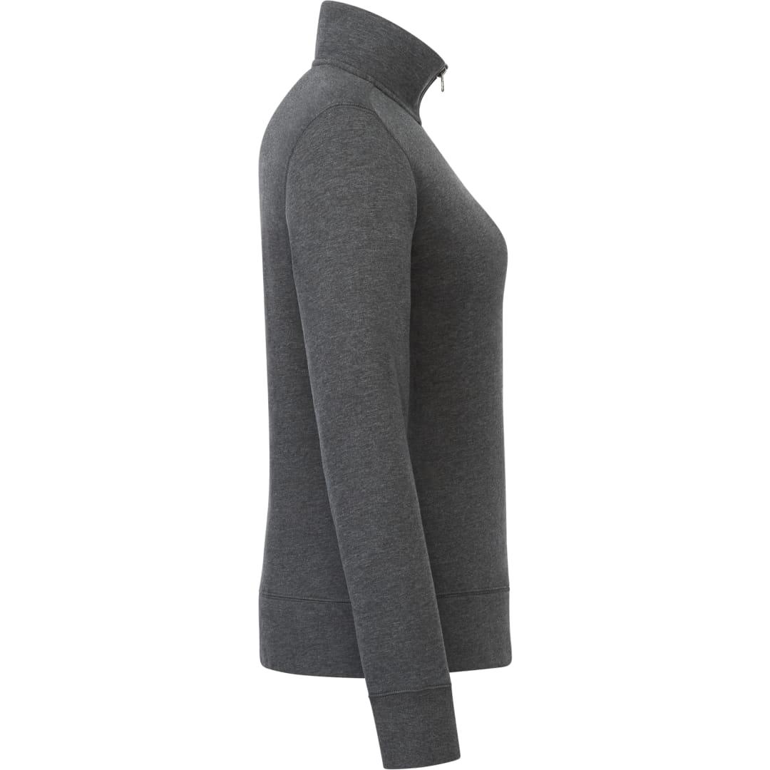 Womens dayton fleece half zip Black miniatura 23