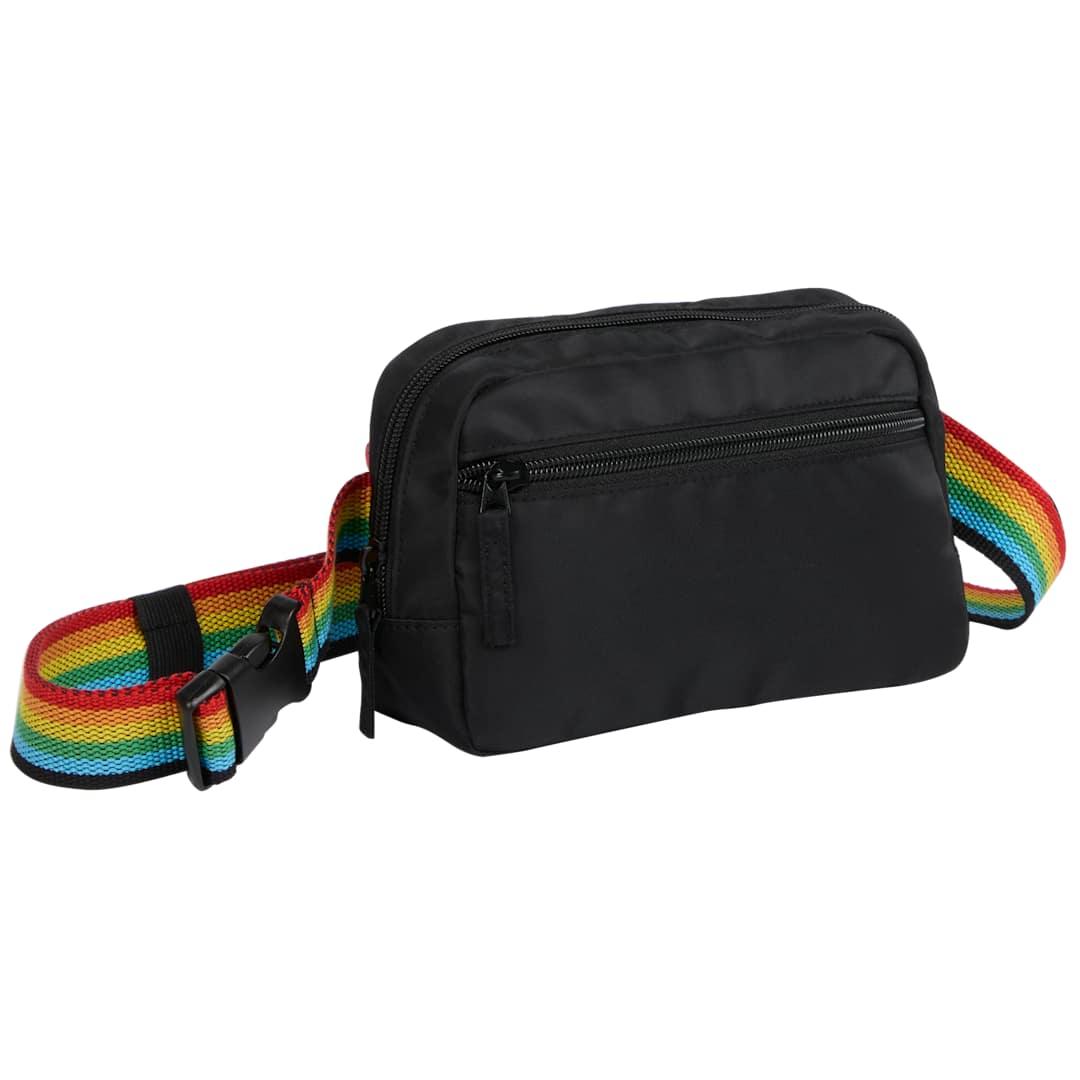 Recycled sport fanny pack Black miniatura 40