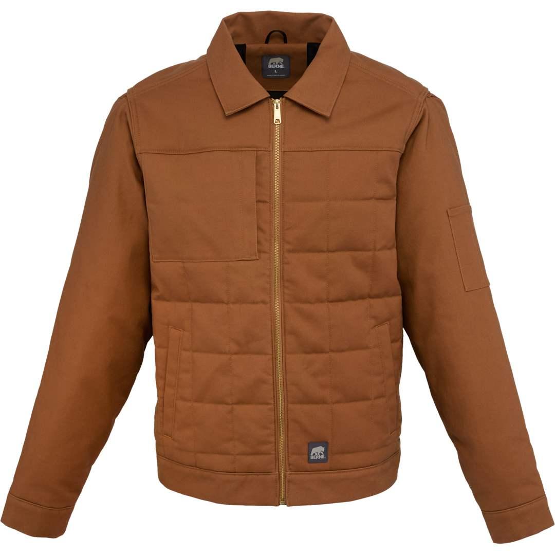 Berne quilted gasoline jacket - mens Black miniatura 3