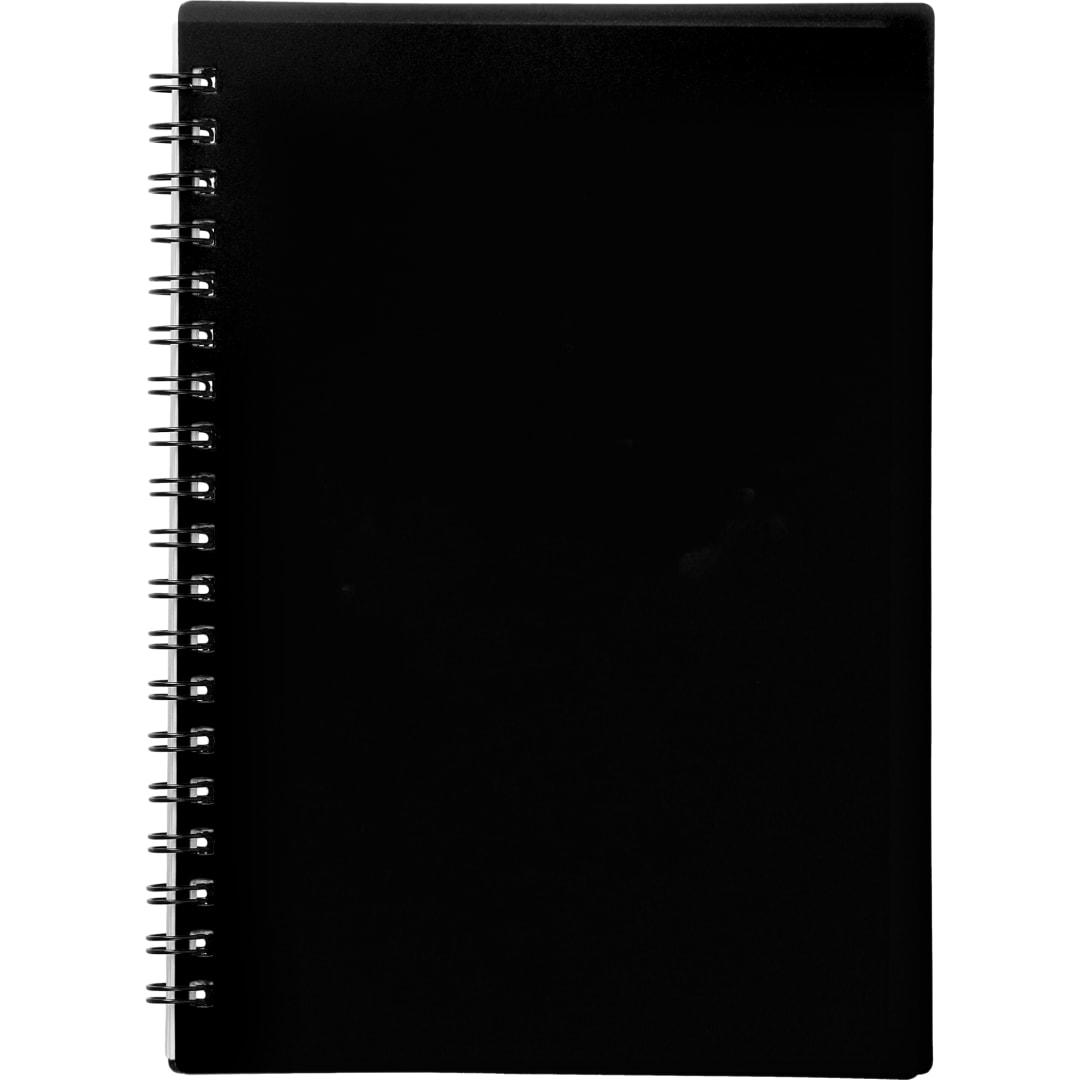 Fsc® mix 5 x 7 duchess spiral notebook Black miniatura 4