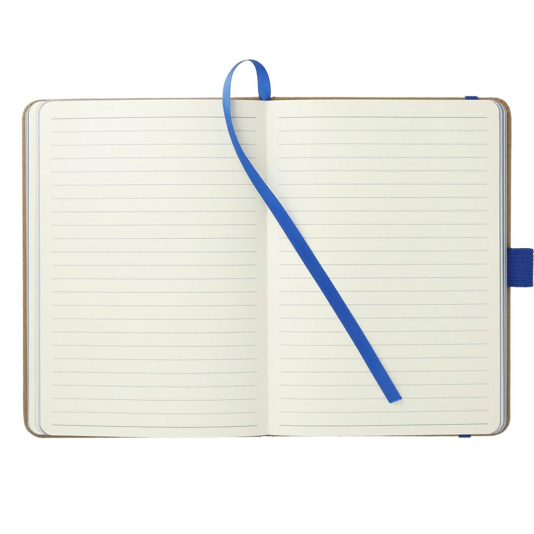 Fsc® mix 5 x 7 bound notebook Blue miniatura 9