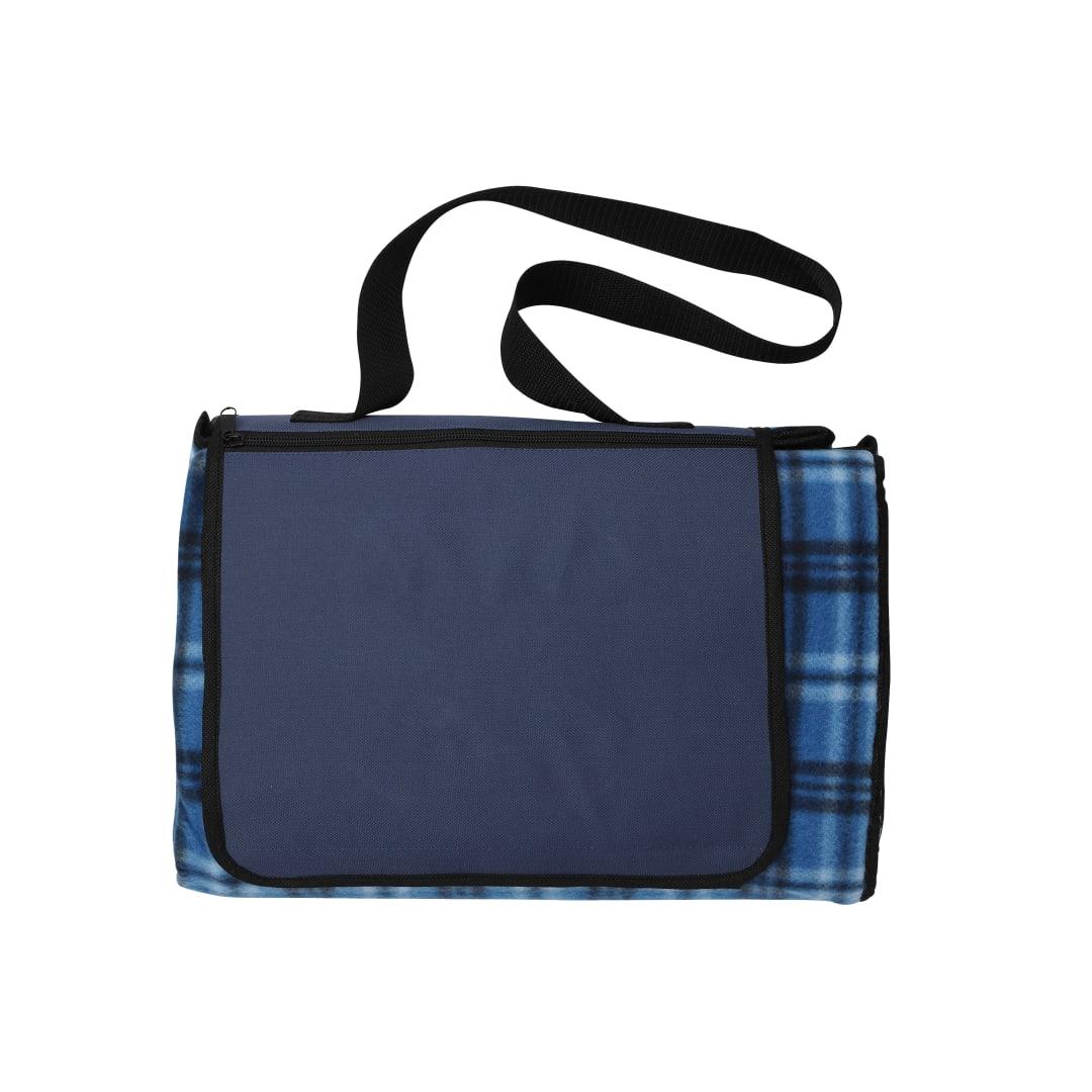 Extra large plaid picnic blanket Blue miniatura 7