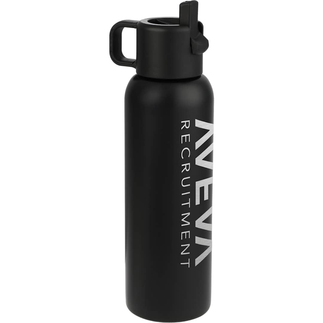 Clio straw lid vacuum bottle 22oz Black miniatura 8