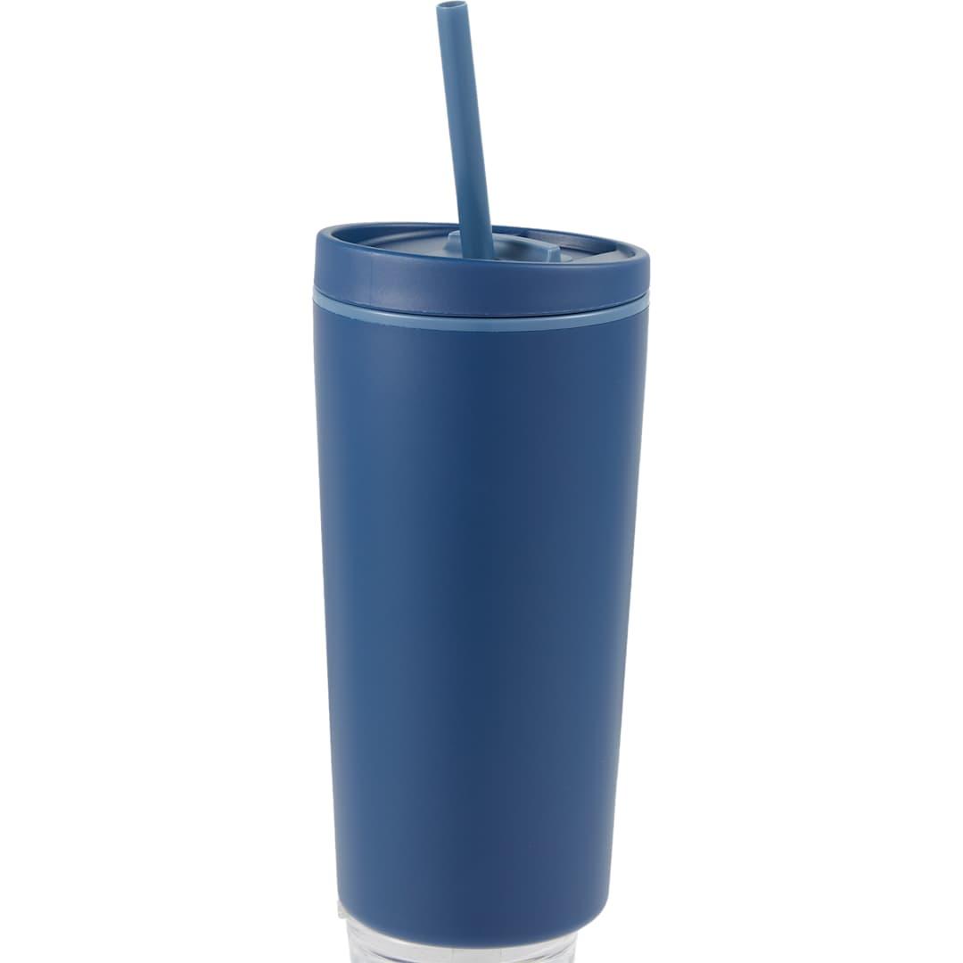 Santino recycled tumbler w/ dual function lid 16oz Black miniatura 31