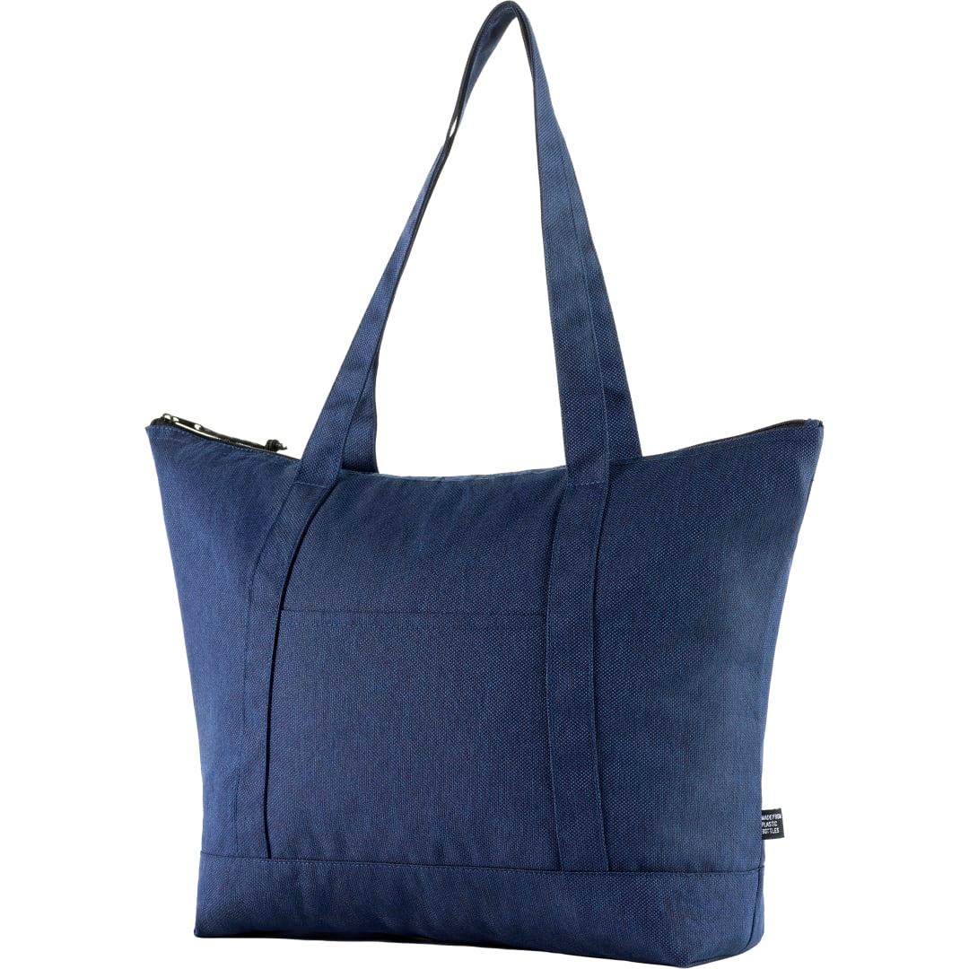Vila recycled zippered tote Graphite miniatura 11