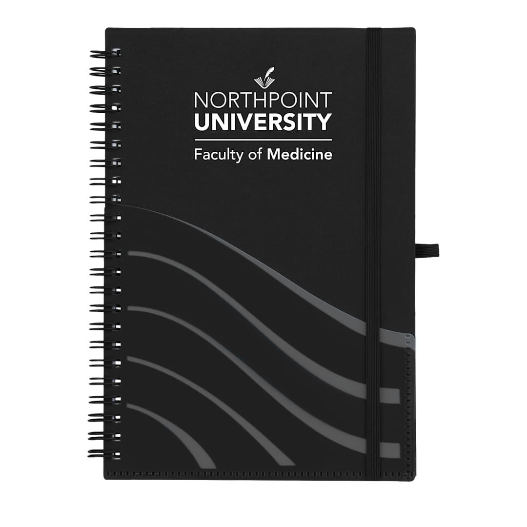 Scripto® recycled spiral notebook Black miniatura 9