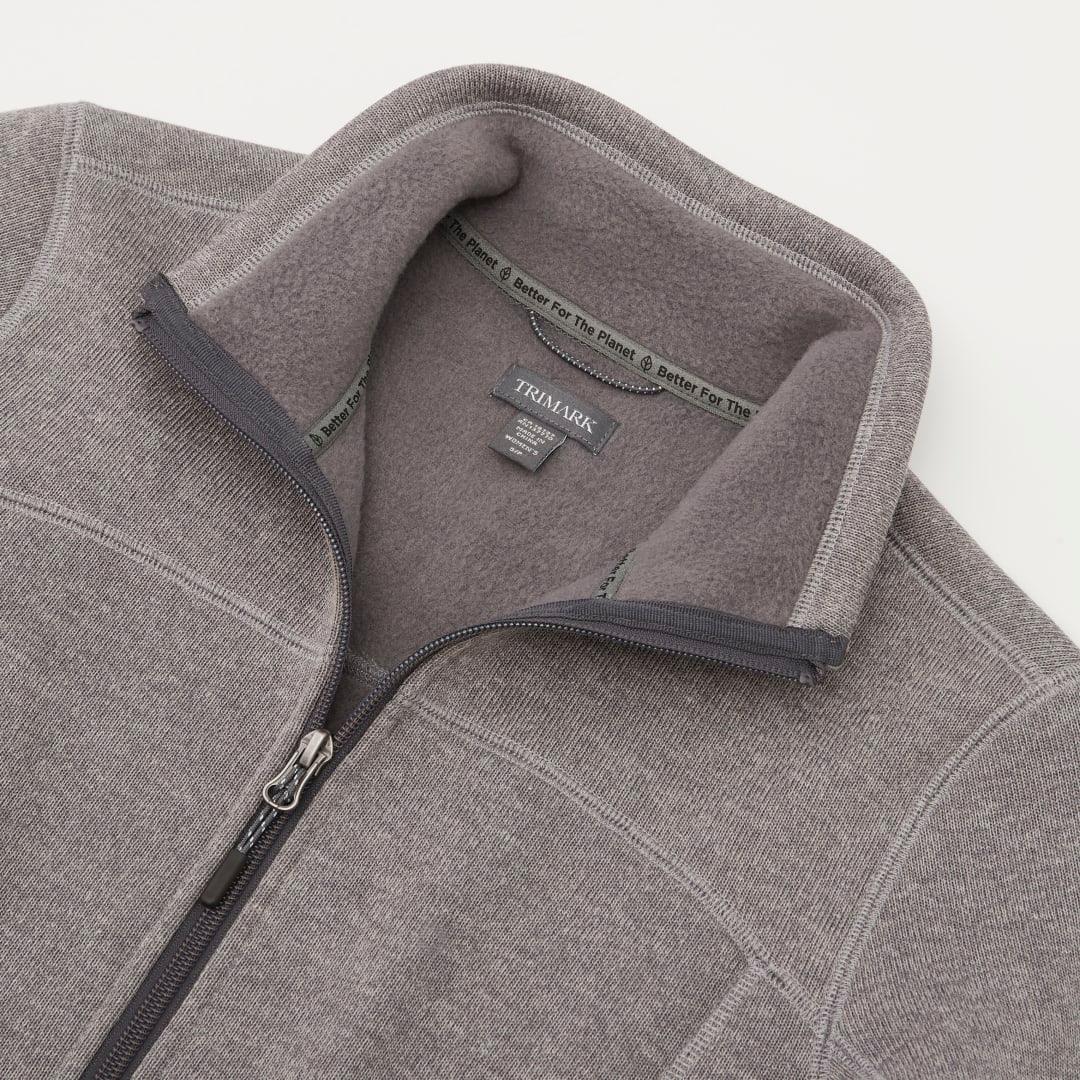 Darnell eco knit full zip - womens Grey miniatura 3