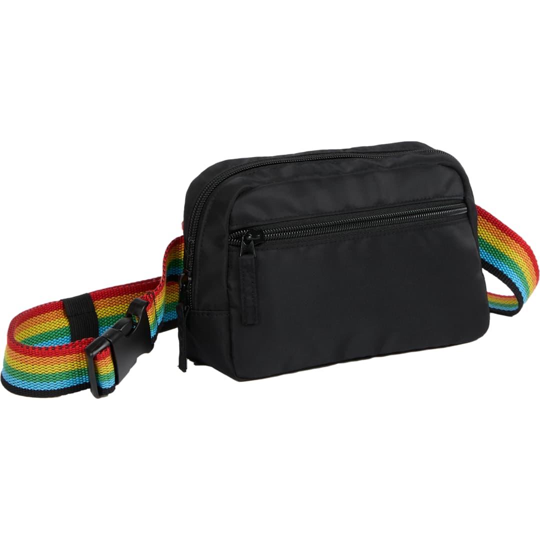 Recycled sport fanny pack Black miniatura 2