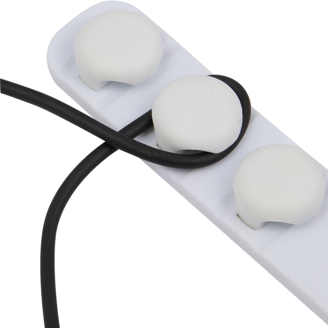 Cable buddy desktop cable organizer Black miniatura 14