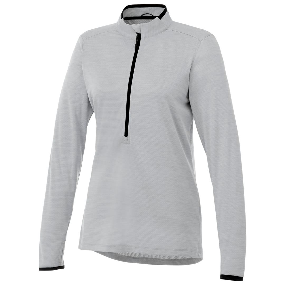 Womens mather knit half zip Royal miniatura 3