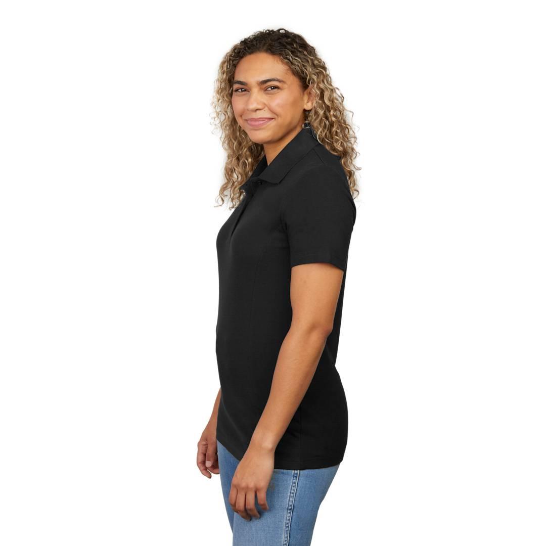 Palo short sleeve 100% cotton pique polo - womens White miniatura 36