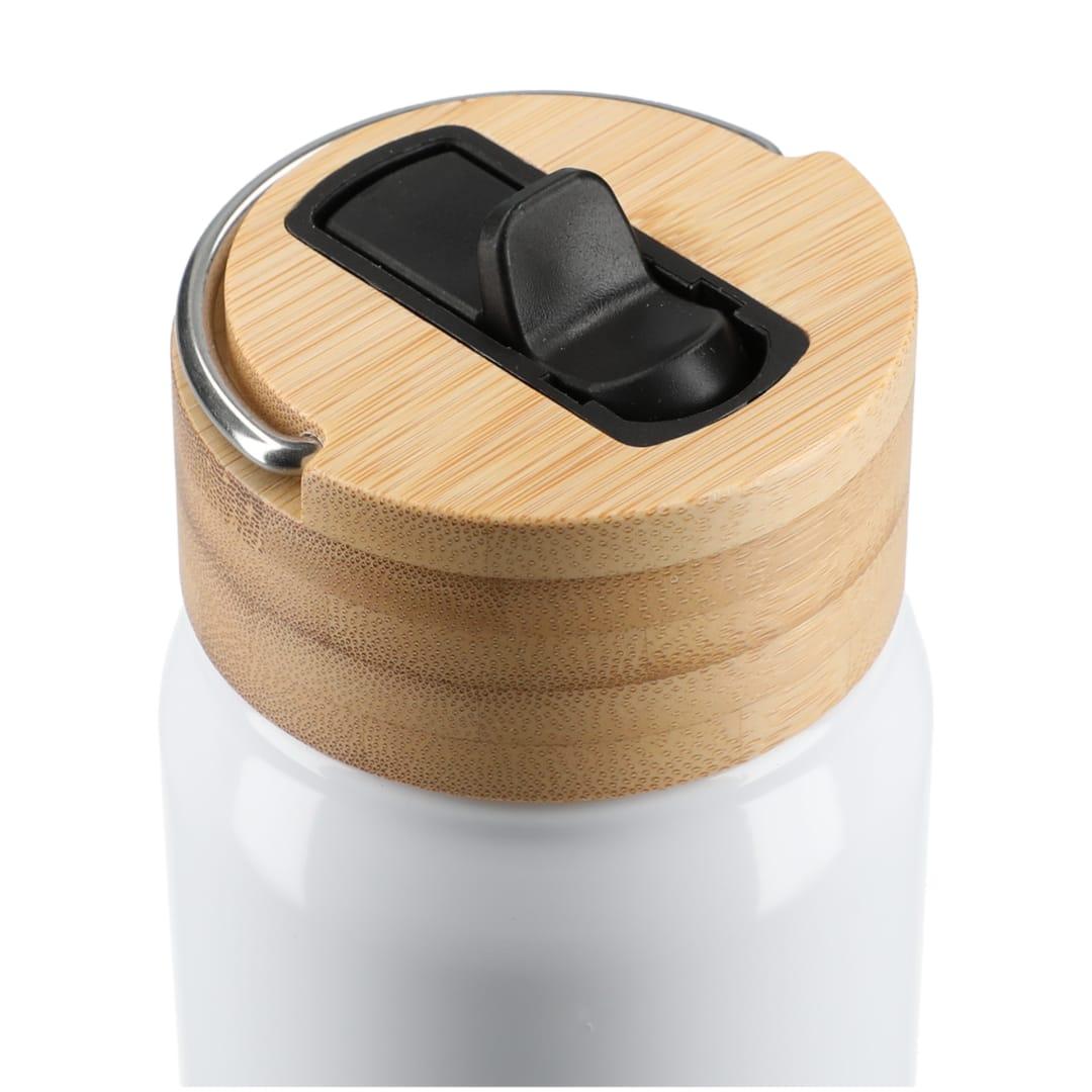 Billy 26oz aluminum bottle w/ fsc® bamboo lid Black miniatura 39