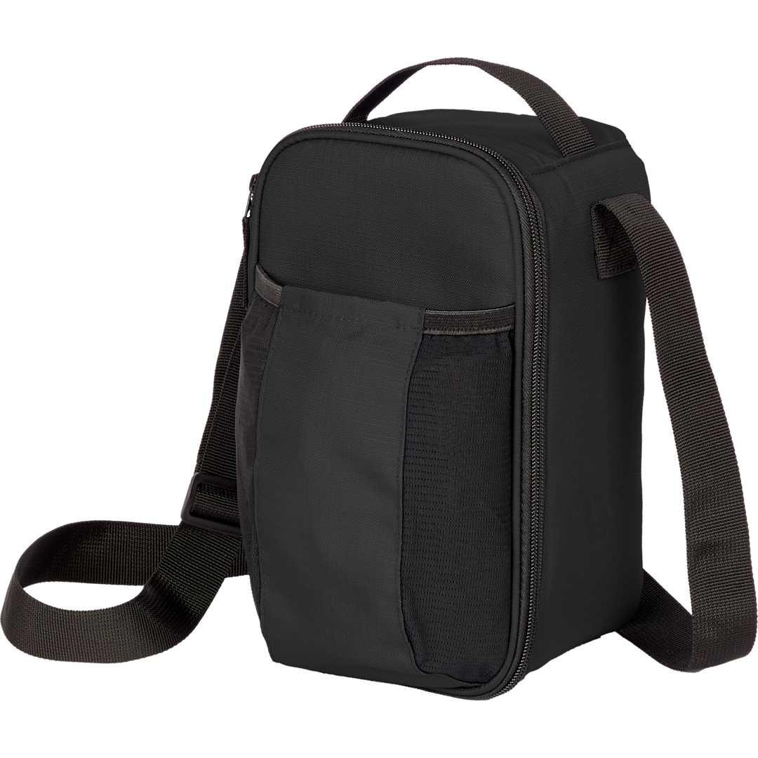 Crossbody recycled 6-can cooler Royal front