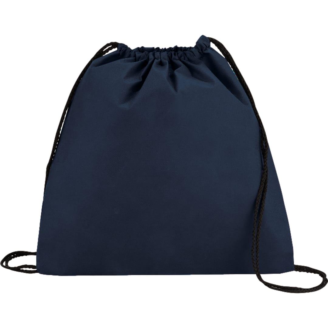 Evergreen non-woven drawstring bag Black miniatura 14