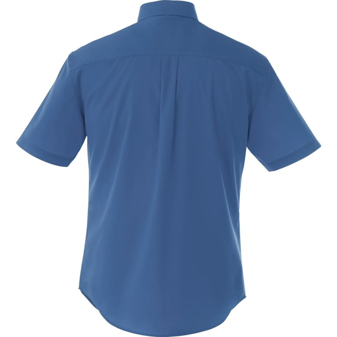 Mens stirling short sleeve shirt tall Black miniatura 4