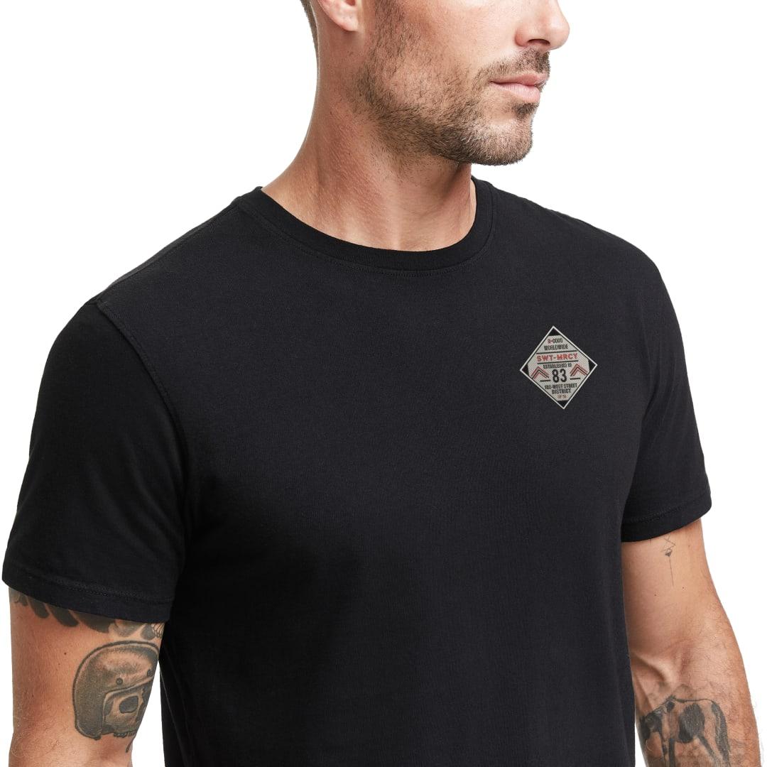 American giant classic cotton crew t - mens White miniatura 39