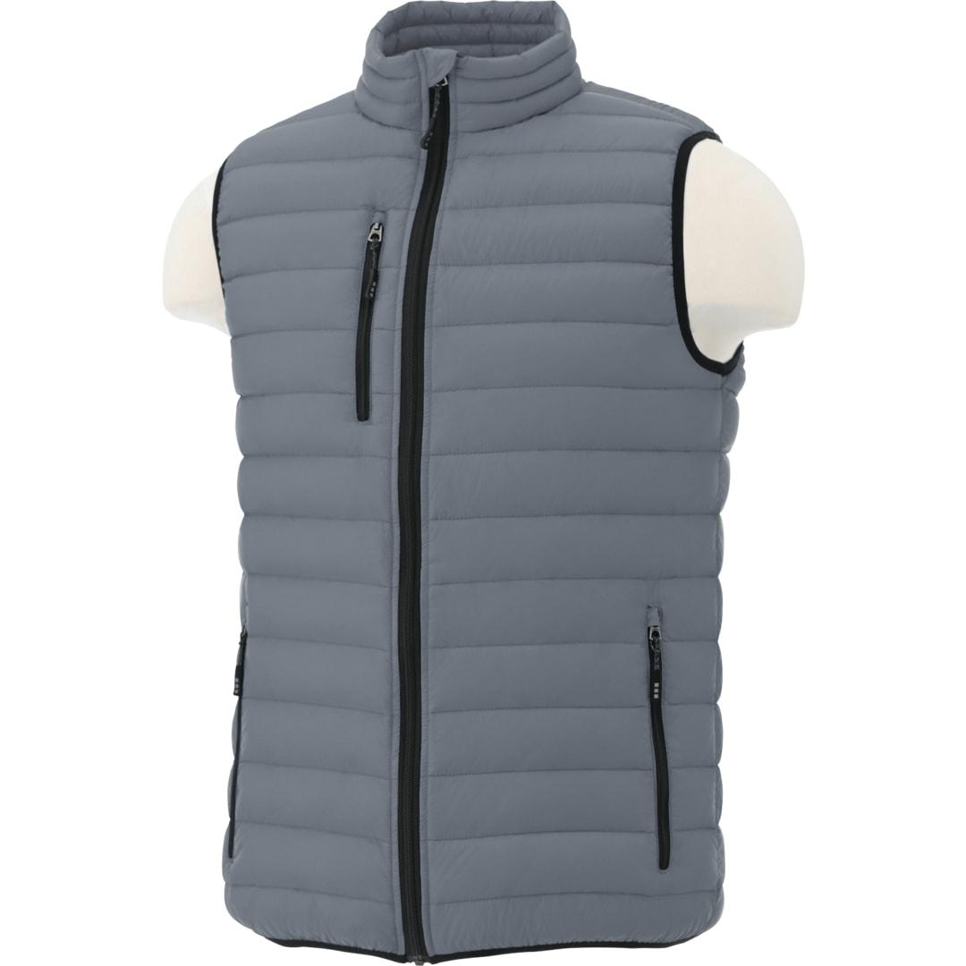 Mens whistler light down vest Black miniatura 13
