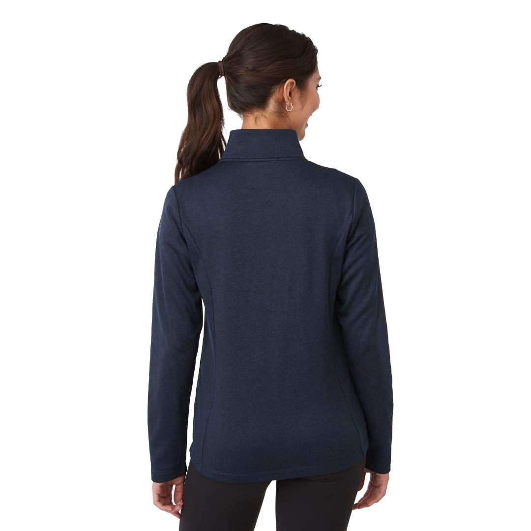 Merritt eco knit full zip - womens Navy Blue miniatura 5