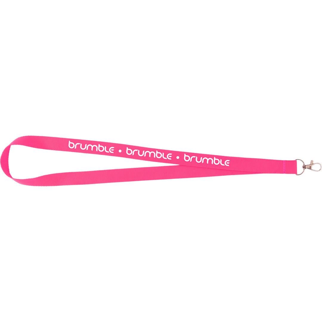 Neon recycled lanyard Blue miniatura 13