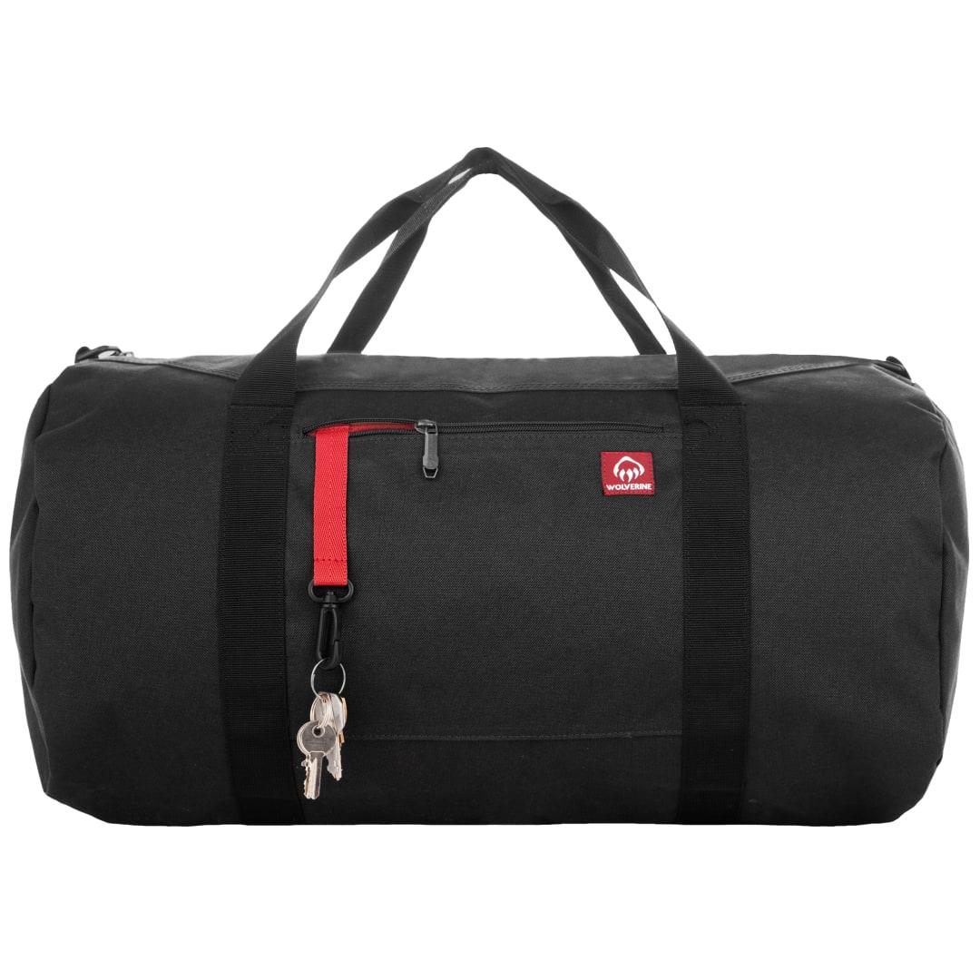Wolverine 22 center zip duffle Black miniatura 6