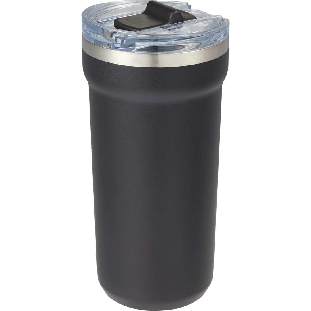 Catone recycled vacuum tumbler w/ slider lid 20oz Black miniatura 3