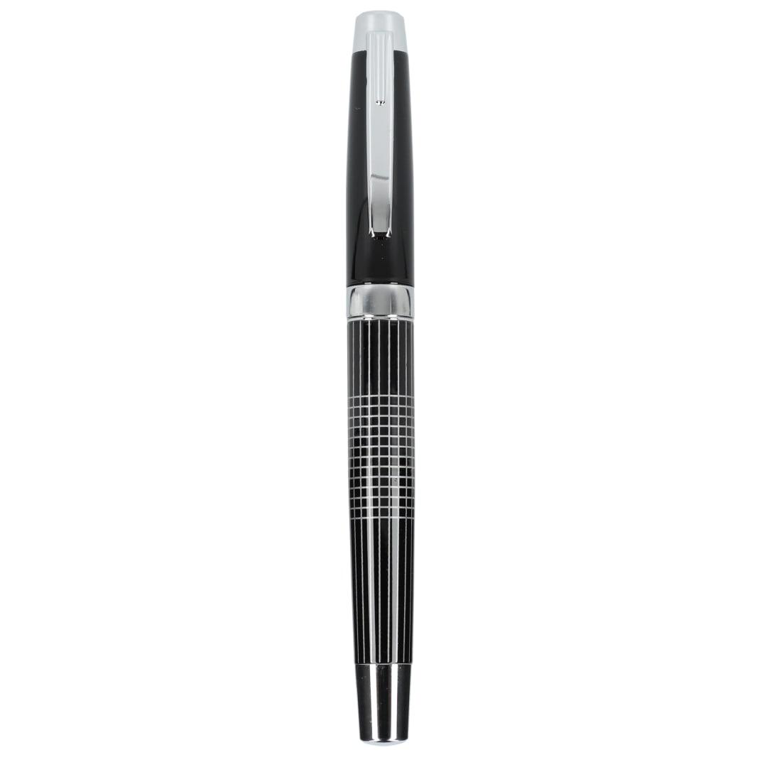 Newton recycled brass gel rollerball Black miniatura 4