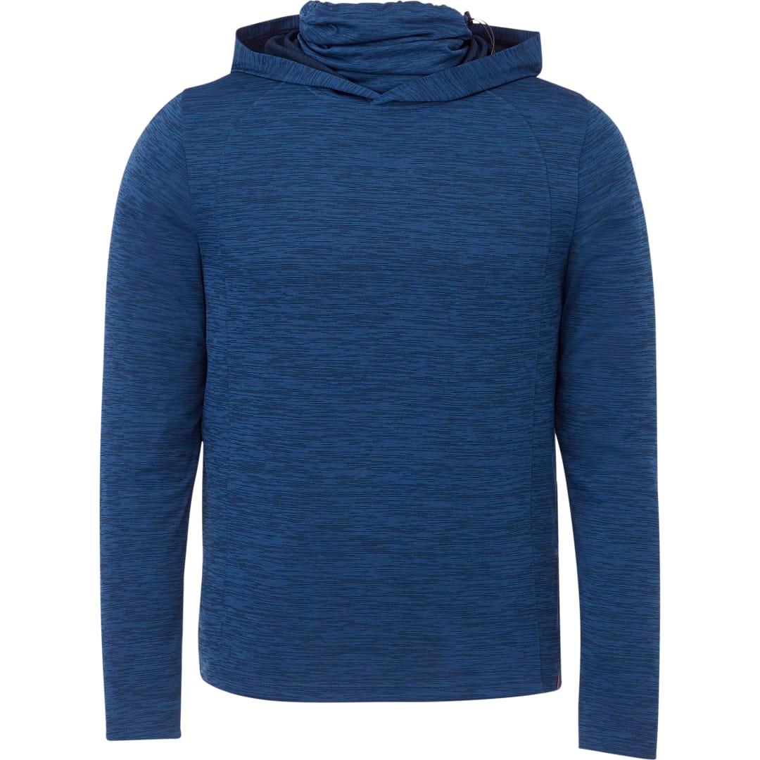 Mens sira eco knit hoody Blue miniatura 4