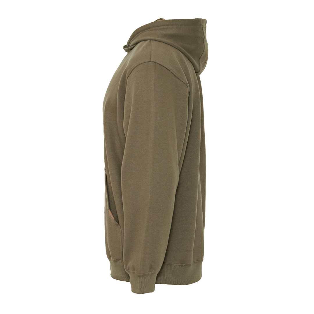 Berne heritage zippered pocket hooded sweatshirt - mens Black miniatura 7