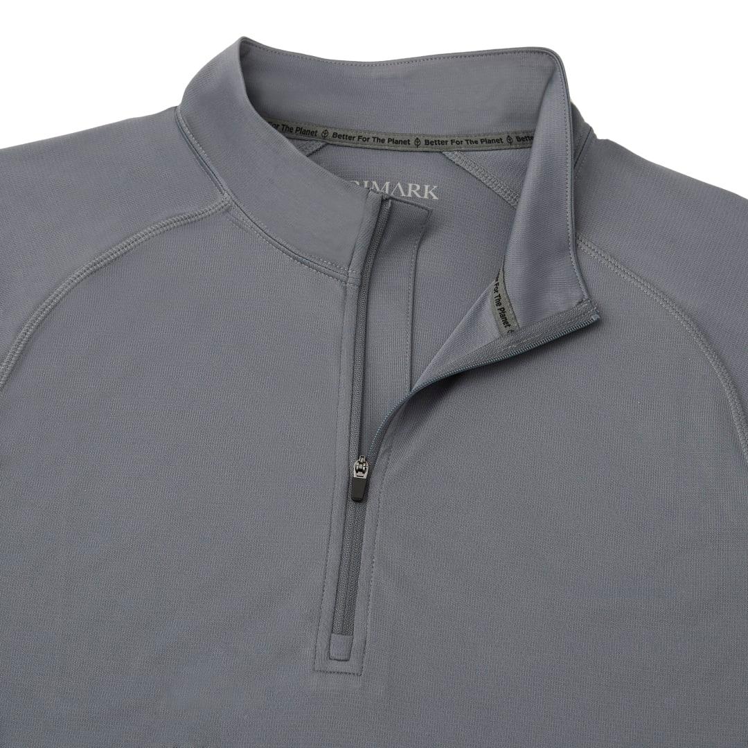 Evans eco knit quarter zip - mens Royal miniatura 11