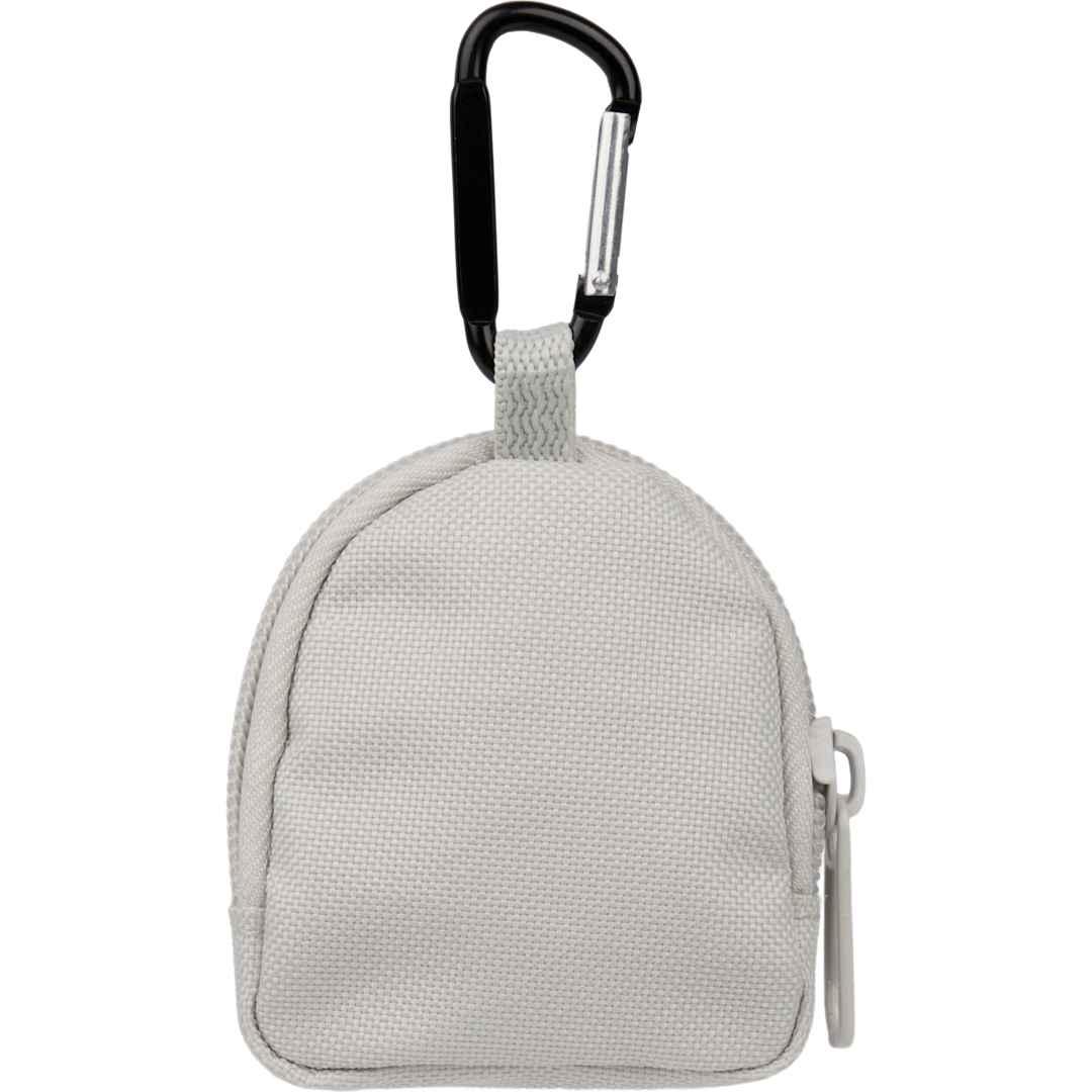 Mini backpack bag charm Natural miniatura 11