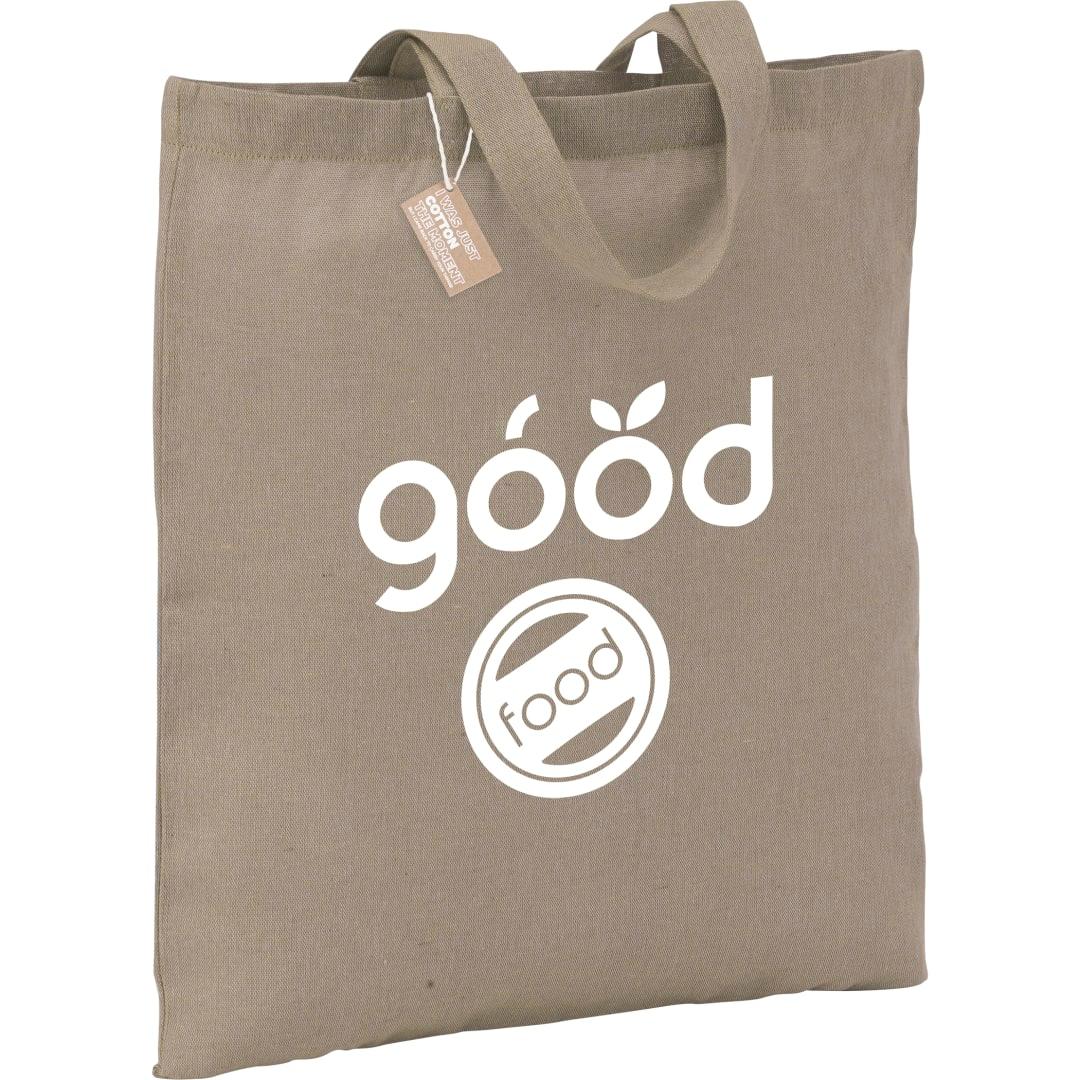 Recycled 5oz cotton twill tote Red miniatura 16