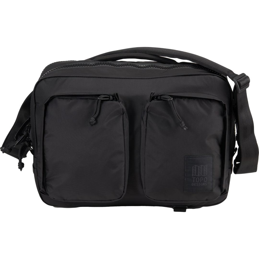 Topo recycled global briefcase Black miniatura 8