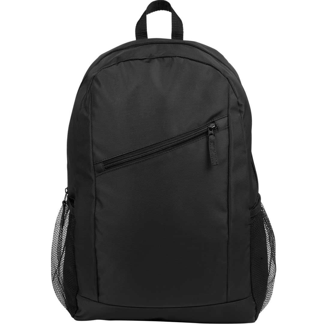 Packable recycled backpack Black miniatura 3