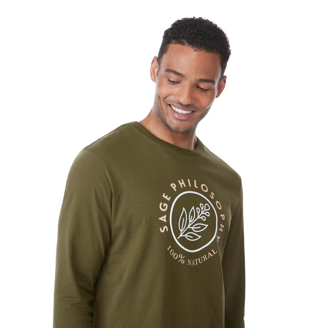 Tentree organic cotton longsleeve tee - mens White miniatura 13