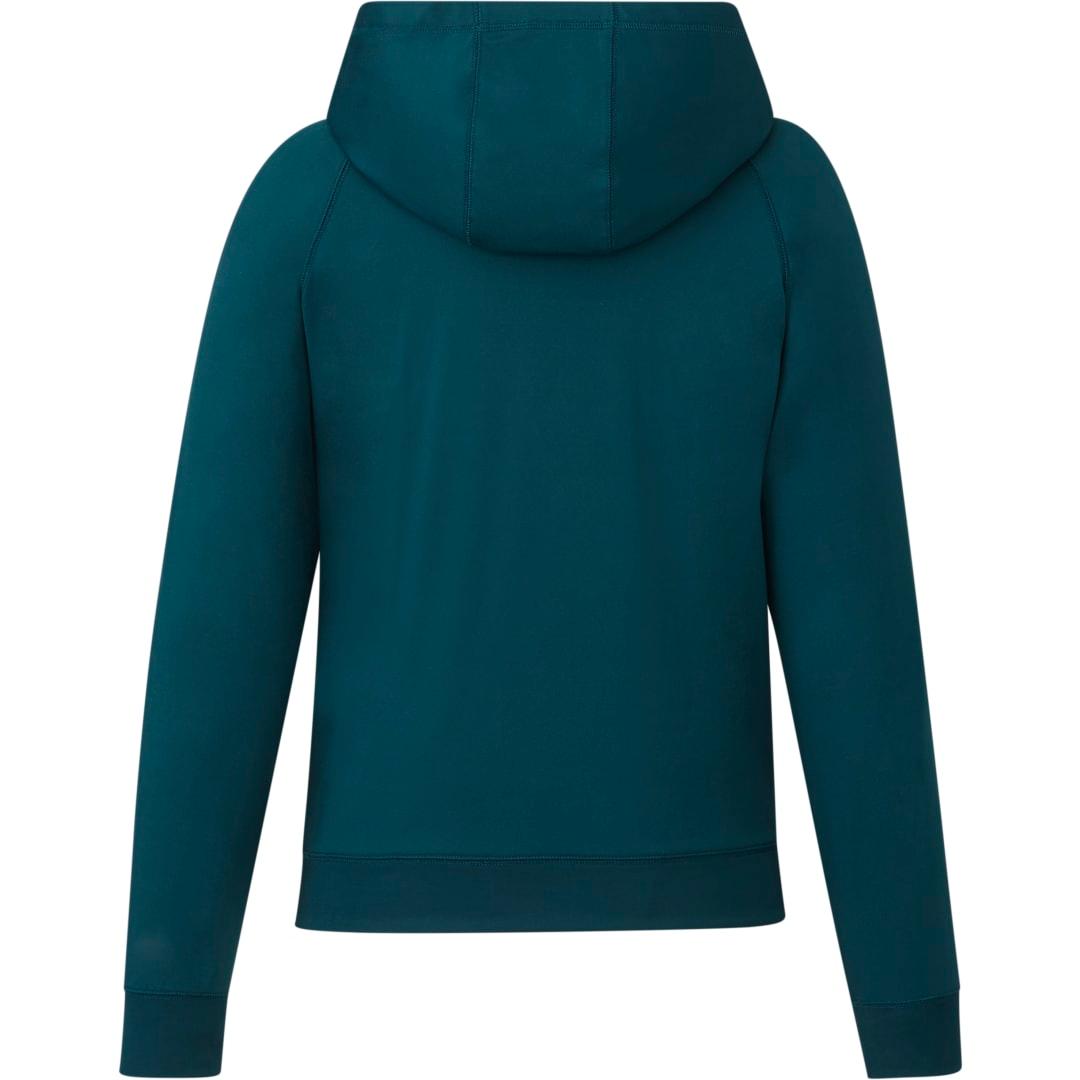 Tentree stretch knit quarter zip - womens Blue front