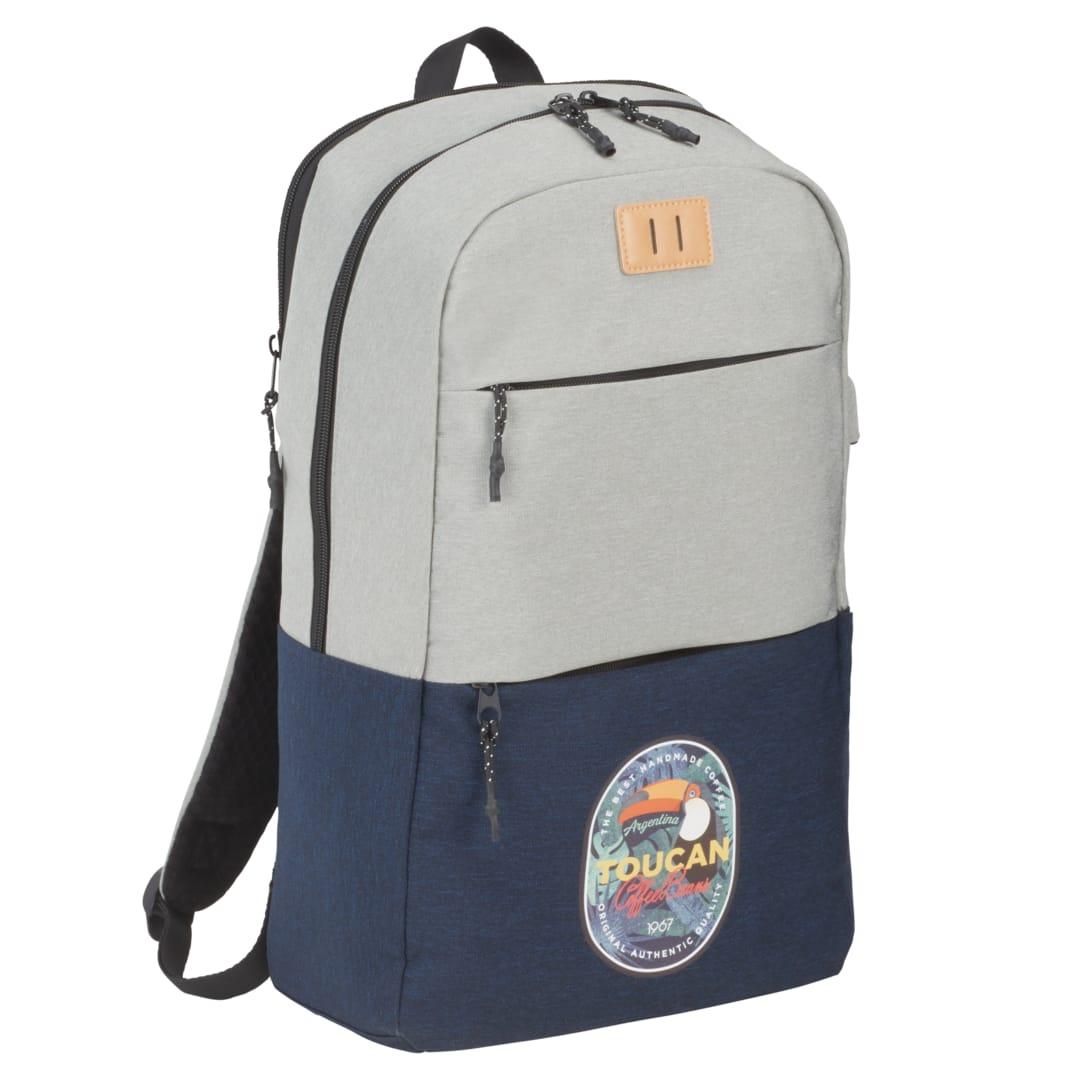 Nbn linden 15 computer backpack Dark Gray miniatura 17