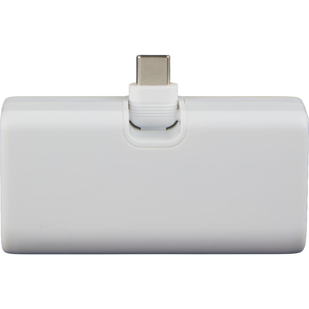 Stay powered 1200 mah power bank with type-c tip White miniatura 14