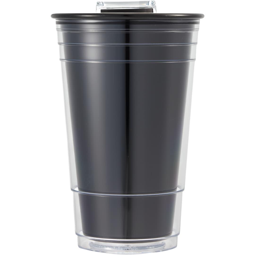 Mipsy recycled double wall tumbler 16oz Black miniatura 8