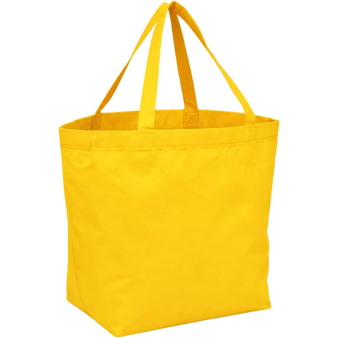 Yaya 100% recycled budget non woven shopper tote Black miniatura 45