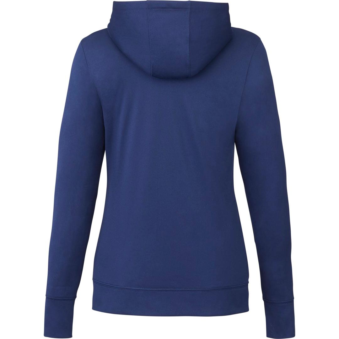 Womens lavar eco knit full zip hoody Navy Blue miniatura 3