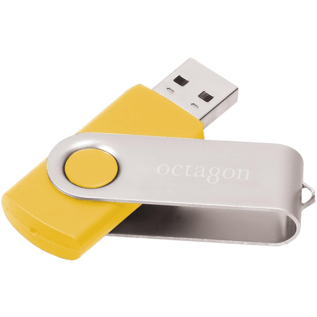 Rotate flash drive 4gb Red miniatura 50