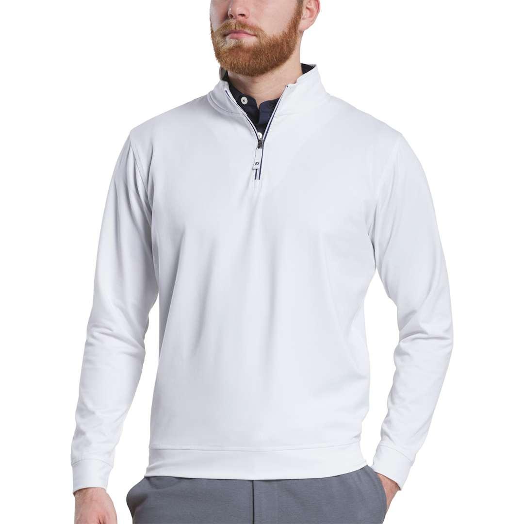 Footjoy approach quarter-zip mid-layer Navy Blue miniatura 5