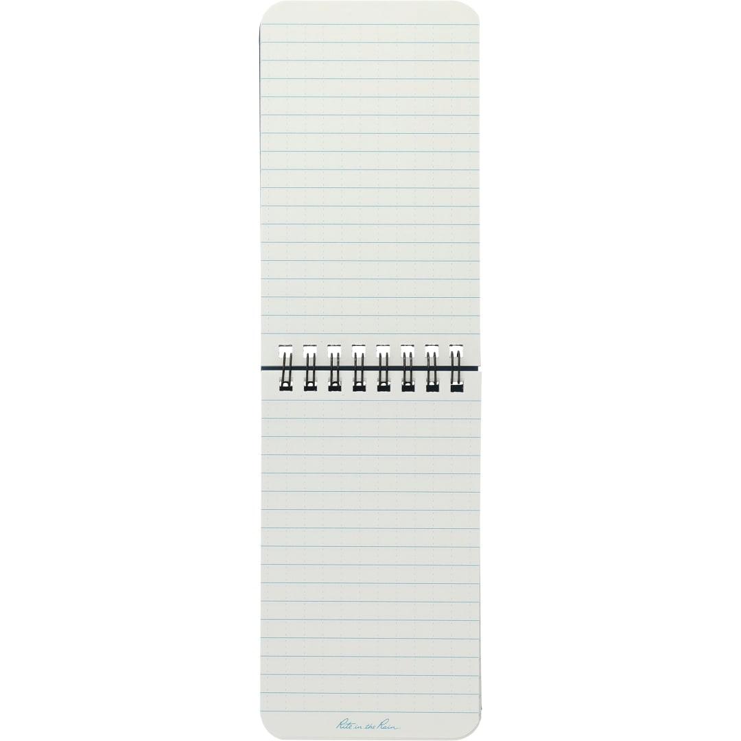 3 X 5 rite in the rain top spiral notebook Black miniatura 15