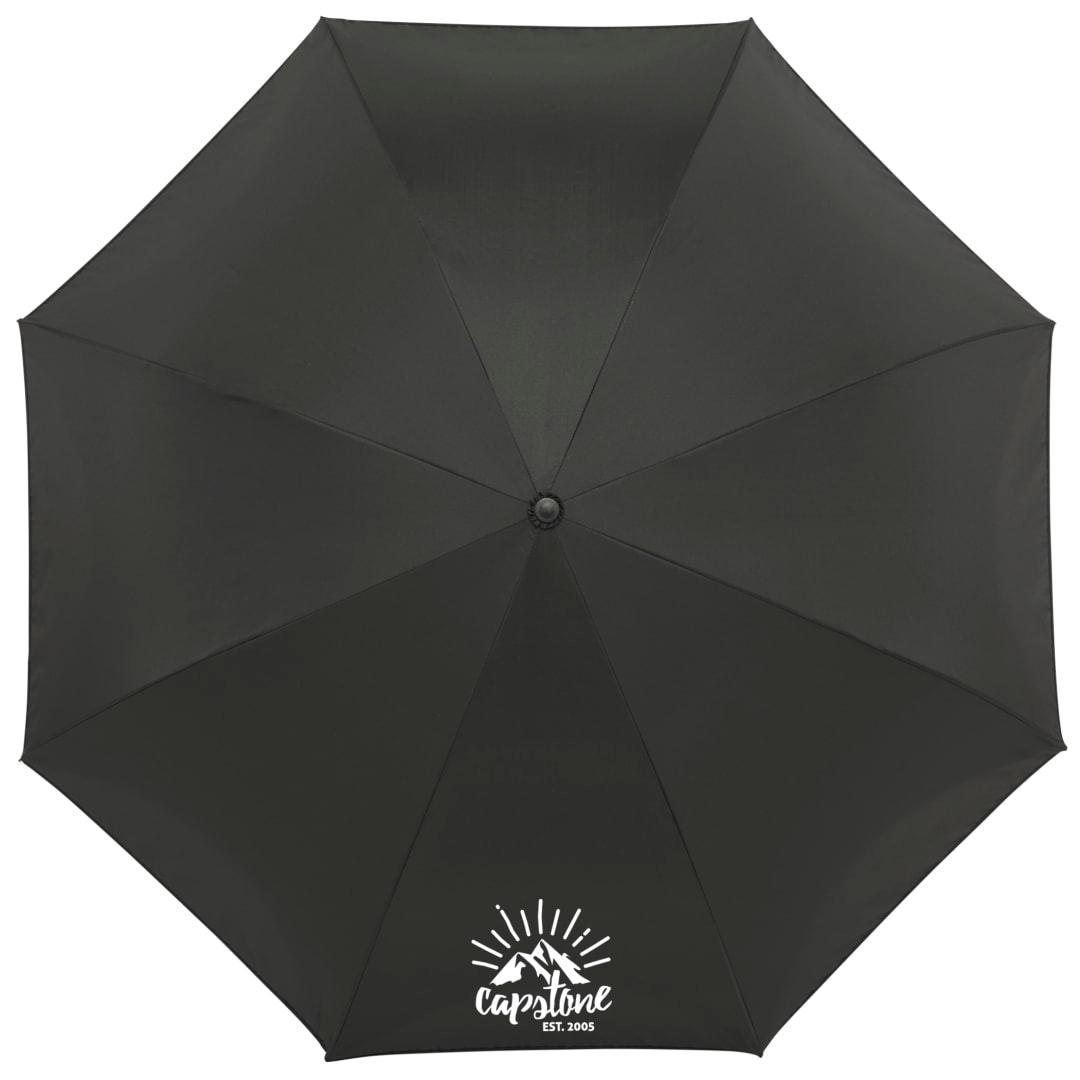 48 Recycled manual inversion umbrella Black miniatura 16