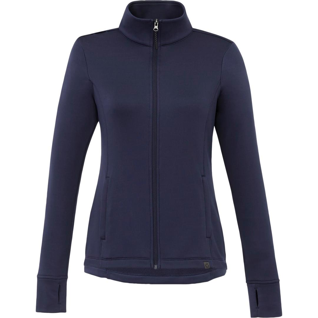 Womens frazier eco knit jacket Navy Blue miniatura 4
